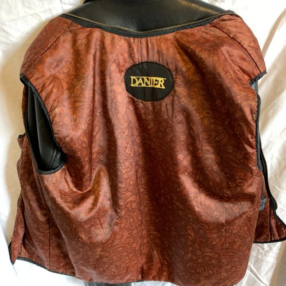 DANIER Leather lined Jacket with additional insulate lining, Super warm, Size L - Picture 8 of 8